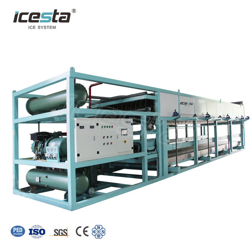 Icesta 10 30 50 吨集装箱块冰机，带冷室移动设备 46000 美元 -