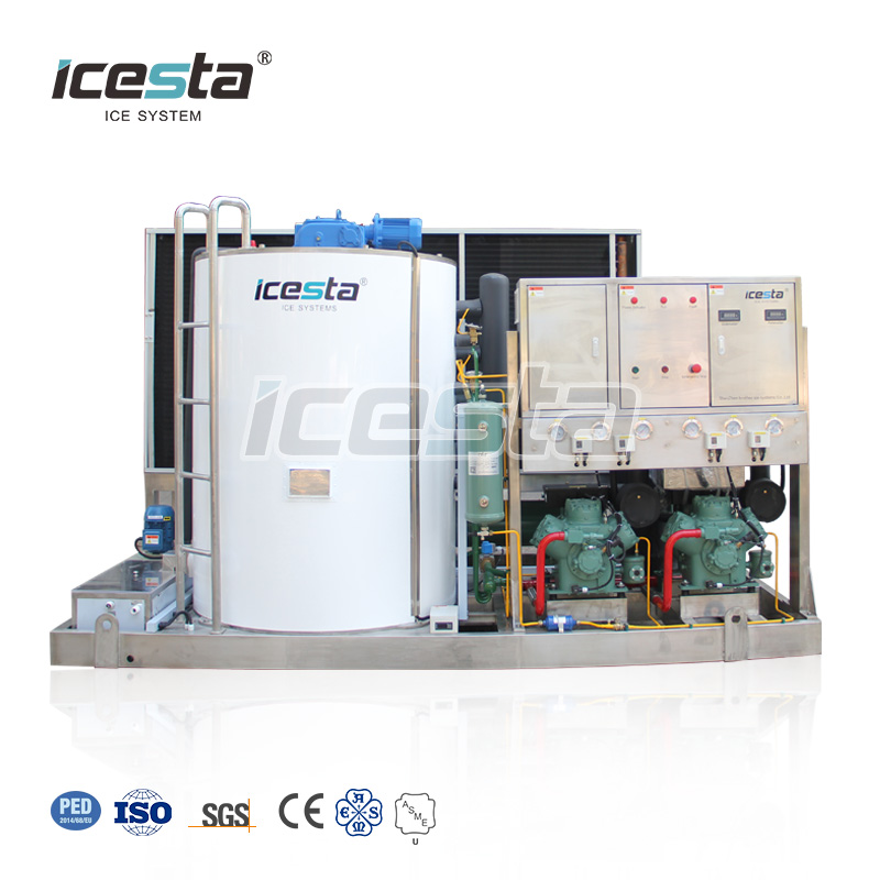  ICESTA不锈钢风冷海水片冰机（陆上）3T-10t $10000-$35000