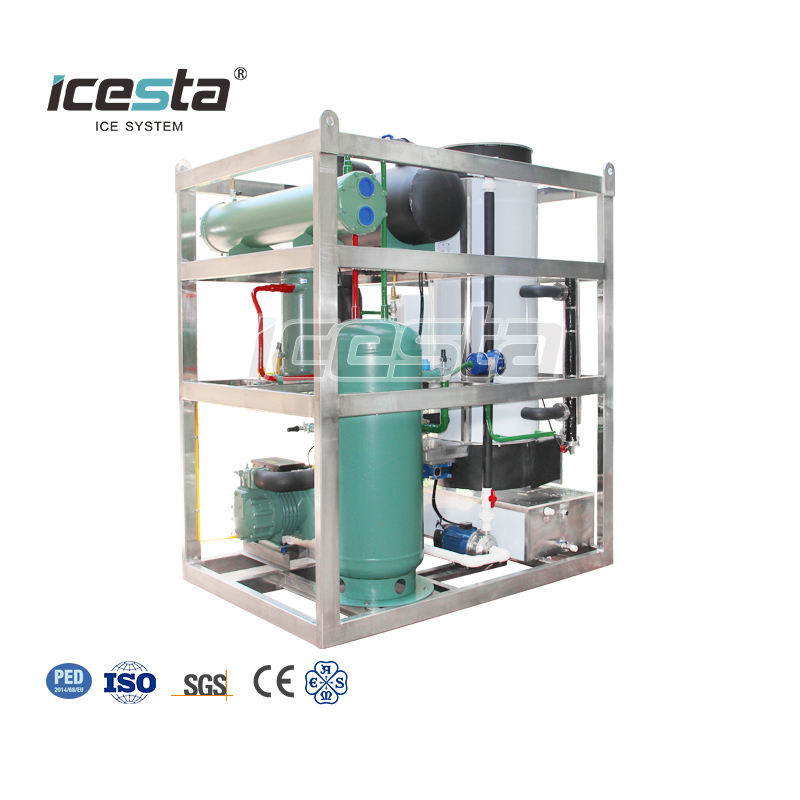 ICESTA 定制高生产率节能长使用寿命 5 吨管冰机 $20000 - $25000