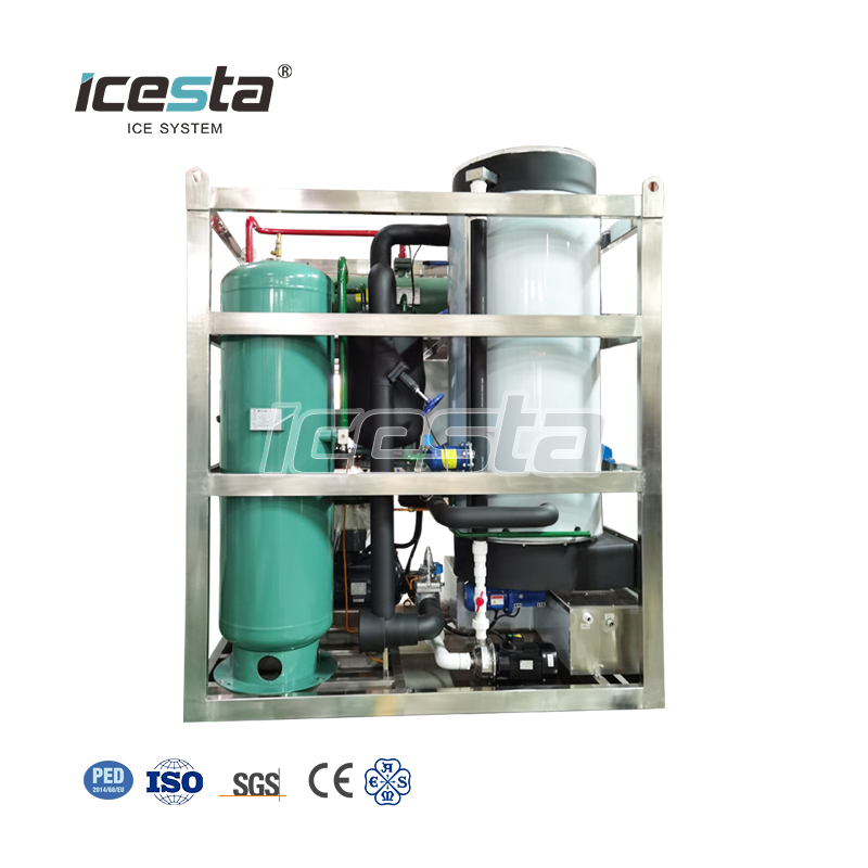 10吨管冰机ICESTA新型工业节能高生产率透明均匀食用管冰$30000-$40000