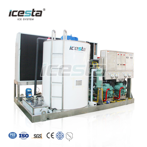  ICESTA不锈钢风冷海水片冰机（陆上）3T-10t $10000-$35000